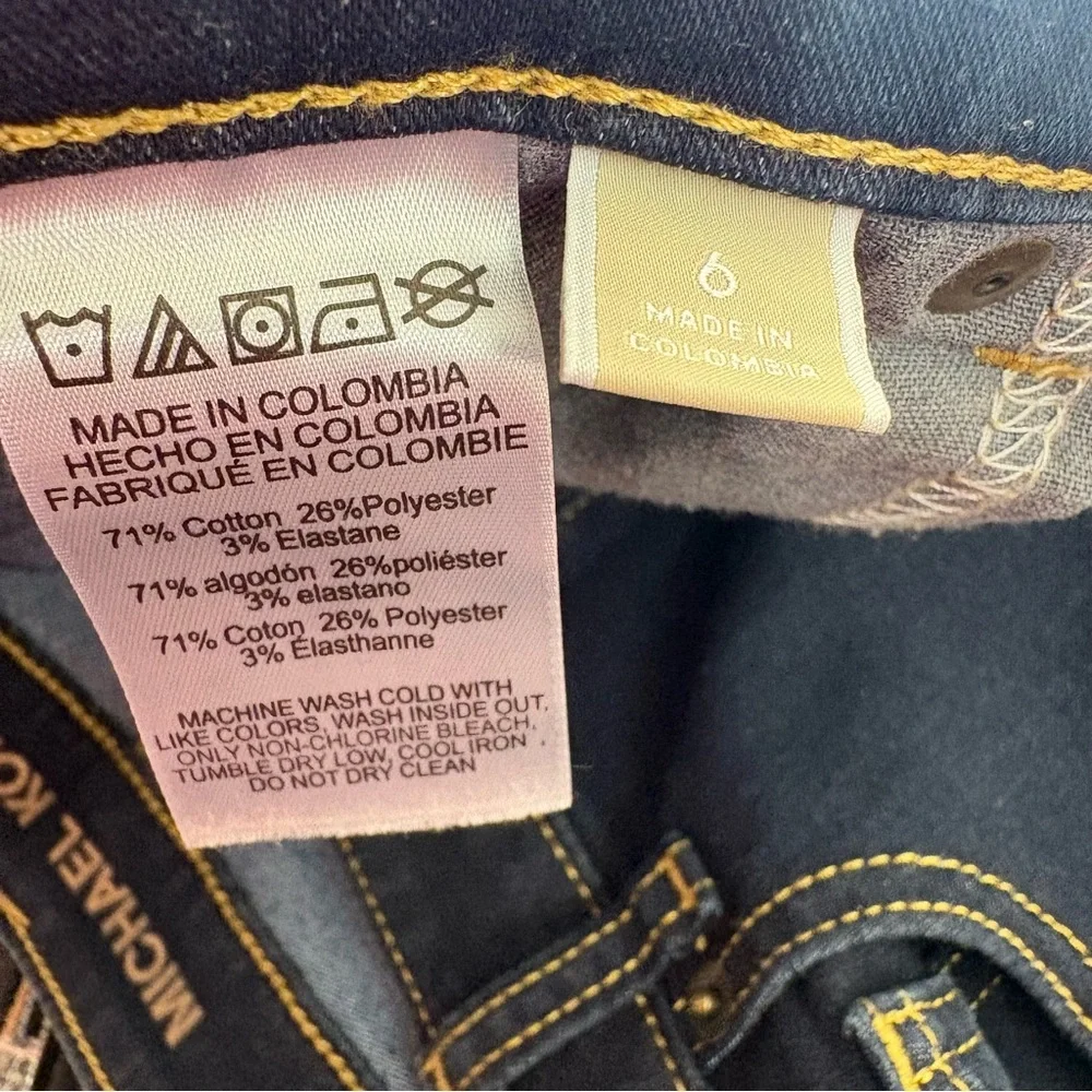 Michael Kors Dark Wash Stretchy Skinny Jeans